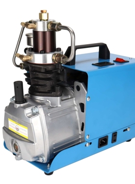 高压空气压缩机30MPA潜水呼吸打气机300bar电动充气泵4500psi自动