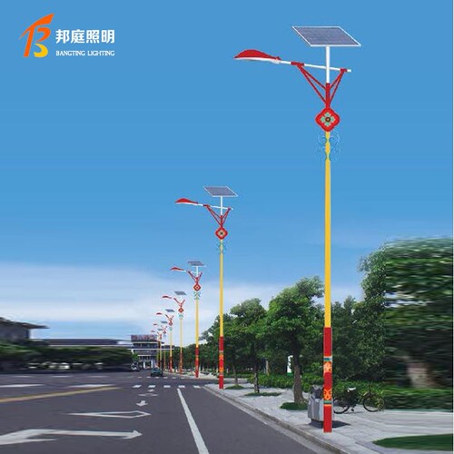 太阳能路灯 6米LED户外照明庭院灯新农村市政工程感应太阳能灯