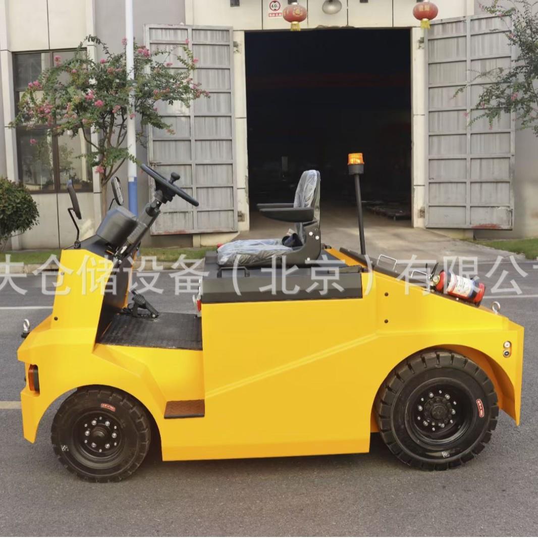 电动牵引车蓄电池拖车头同轨迹挂车场内周转工具车拖车非标厂家