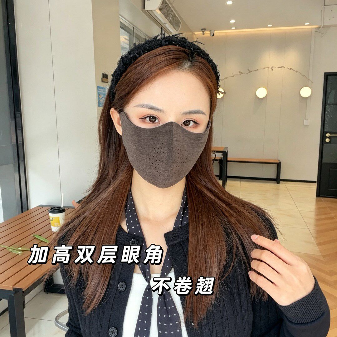 冬季加厚防风保暖骑行面罩