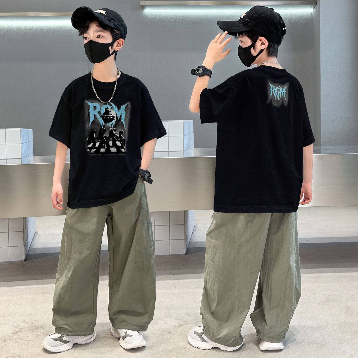 男童夏装套装儿童2026新款中套装