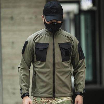 Carinthia卡伦西亚秋冬保暖冲锋衣加绒软壳户外战术冲锋衣防风防