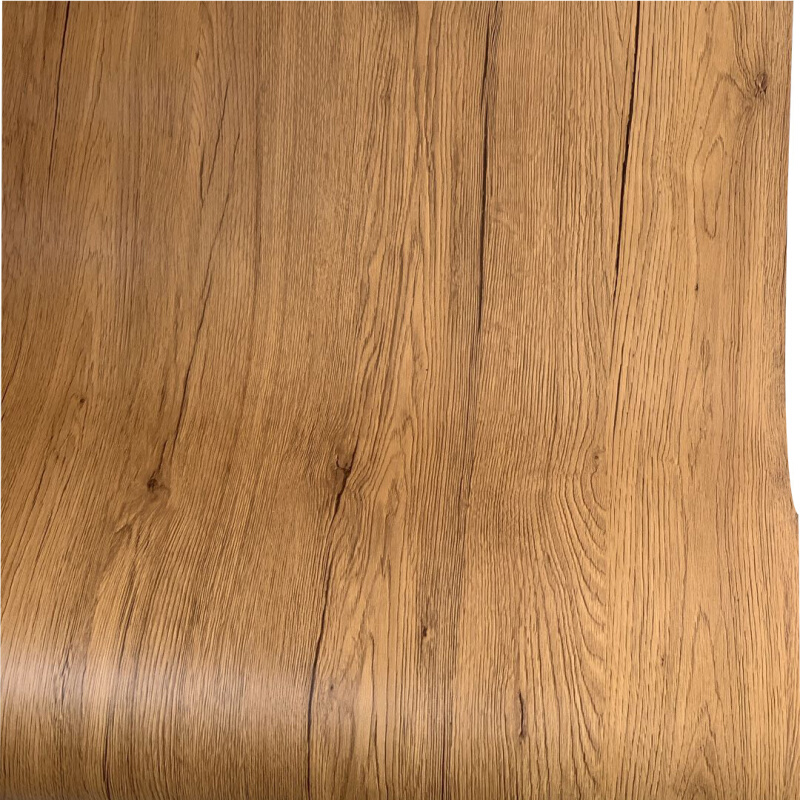 现货 pvc装饰贴膜 木纹自粘墙纸壁纸 展柜展台贴纸 特厚波音软片
