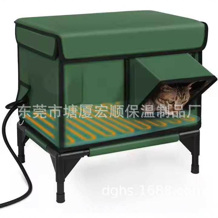 定制 跨境 可发热猫窝可折叠猫笼狗笼猫咪产房围栏帐篷狗窝狗屋子