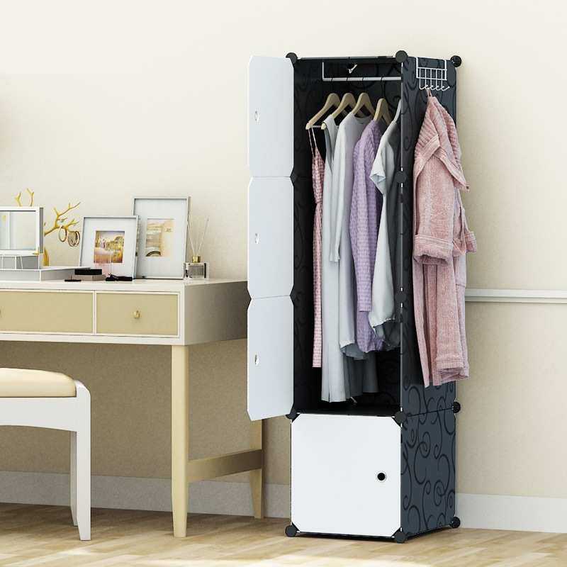 小号单人简易衣柜学生组装宿舍衣橱塑料不锈钢经济型寝室收纳柜子,金属材料及制品,其他金属制品,淘宝优惠券,粉丝福利购,淘宝优惠卷