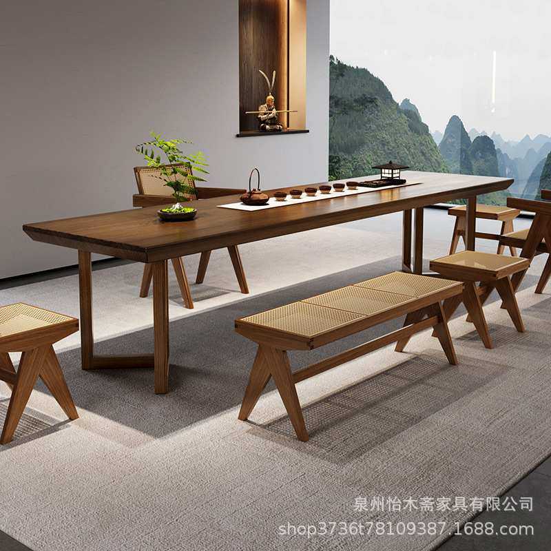 简约轻奢实木茶桌组合家用现代洽谈接待茶台民宿原木办公泡茶桌子,金属材料及制品,其他金属制品,淘宝优惠券,粉丝福利购,淘宝优惠卷