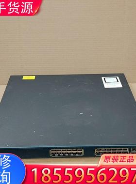 议价思科WS-C3560G-24TS-S 24口千兆三层适用