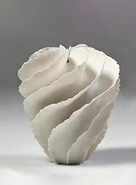 样板房售楼部手h工创意抽象陶瓷花瓶摆件茶几电视柜展示架工艺品