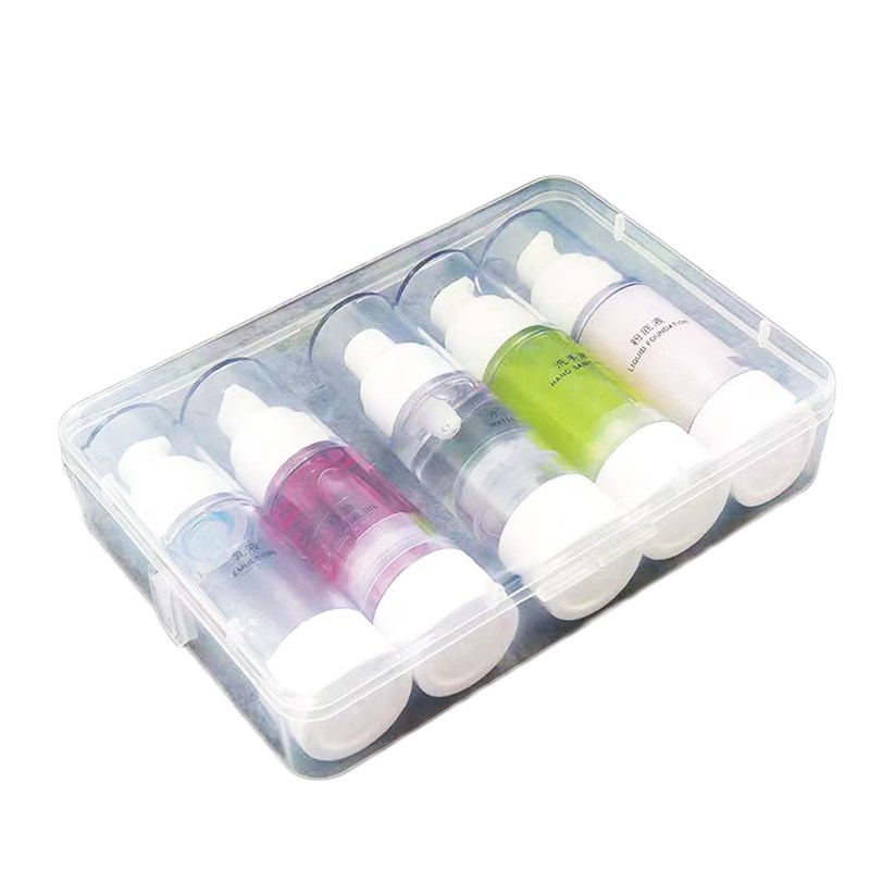 高级真空b瓶套装粉底液按压乳液瓶旅行装分装瓶补水纳米喷雾瓶空