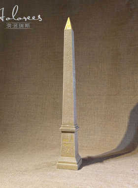 家居饰品埃及纪念品巴黎协和广场克娄巴特拉方尖碑复刻创意摆件
