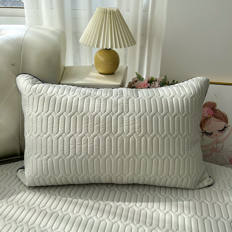 乳胶凉席圆床床裙三件套夏天凉感圆形床罩床单冰丝空调V席子2米2.