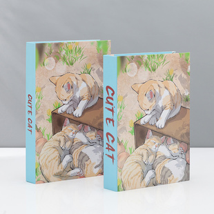 儿童类仿真书假书装饰品摆件男女小孩G子样板房道具模型书本子摆