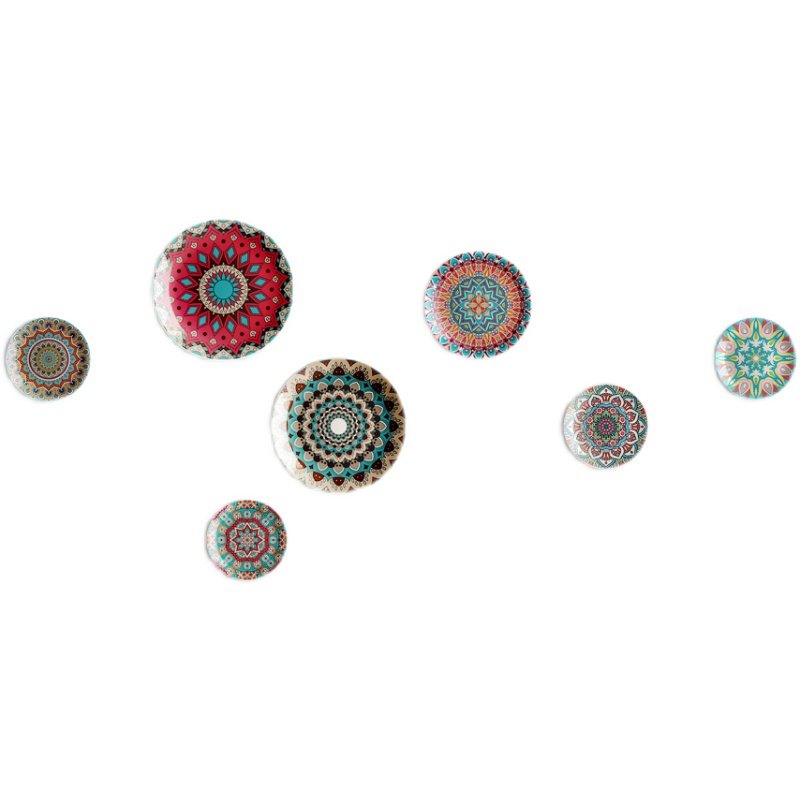 吉祥喜庆时尚陶瓷装饰挂盘墙面壁饰装G饰品餐馆客厅挂画商业摆圆,家居饰品,壁饰,淘宝优惠券,粉丝福利购,淘宝优惠卷