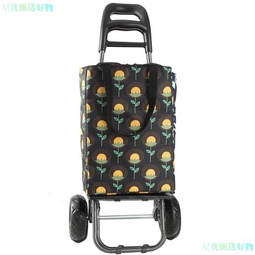 工厂直销可折叠购k物车 买菜手拉车 拉杆小拖车便携家用老年爬楼