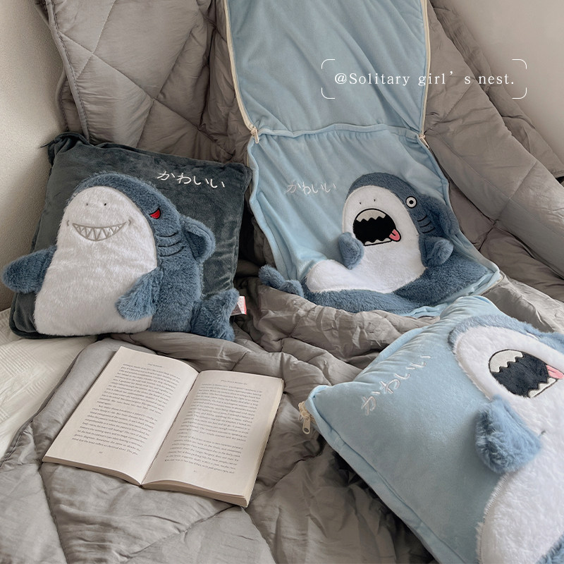 卡通午睡枕头抱枕毯子二合一两用靠枕被子L车用办公室折叠两用靠,居家布艺,抱枕被,淘宝优惠券,粉丝福利购,淘宝优惠卷