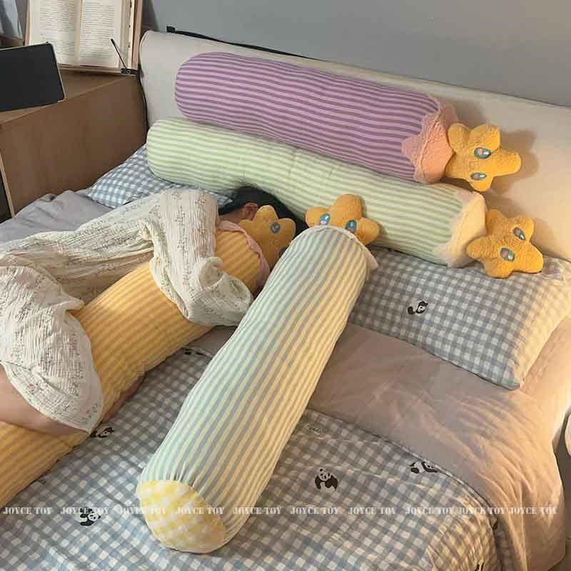 长条抱枕女生睡觉k专用孕妇床上侧睡夹腿圆柱靠枕头蜡烛骑枕可拆