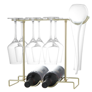 红酒杯套装家用水晶玻璃高脚杯葡萄红酒杯架子醒R酒器酒具奢华高