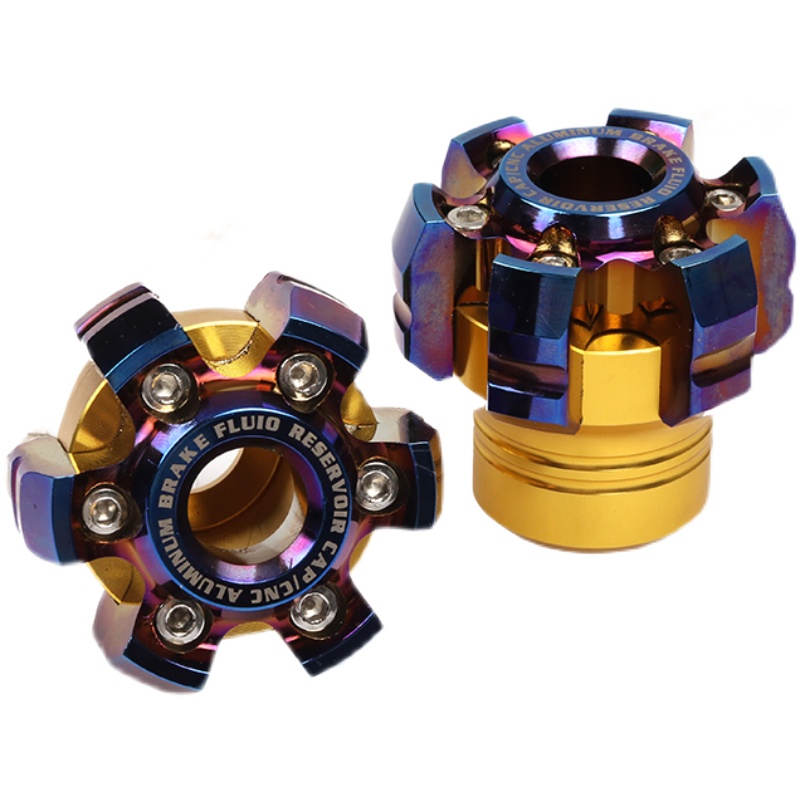 AS新福喜巧格i电喷巡鹰赛鹰125改装配件前M轮防摔杯旭鹰减震前叉