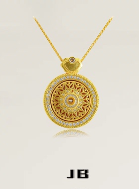 聚宝黄金饰面罗盘指路时来运转