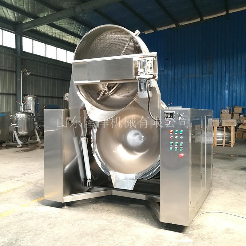 煮鸭卤头熟食 耗油卤锅 电卤肉锅夹煮ONF层锅大型酱香卤肉搅拌锅