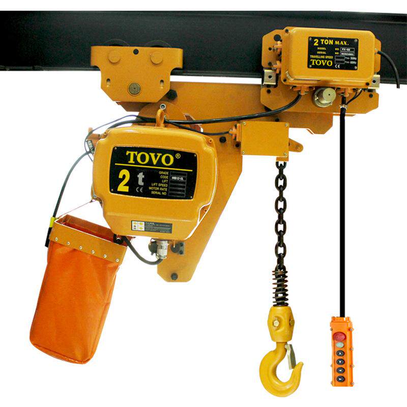 鬼头环链电动葫芦380v2低净空快速电动葫20.5吨固芦2v一吨吨倒链0