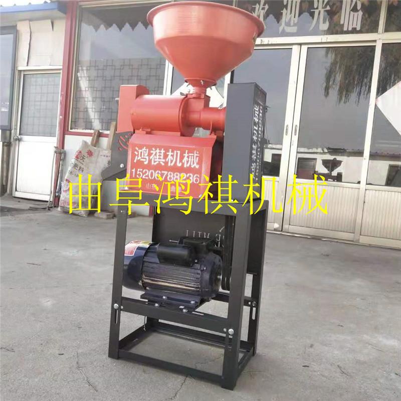 碾稻谷脱壳机米碾机 河县 红新LBA型铁辊式米机粮食加工设备