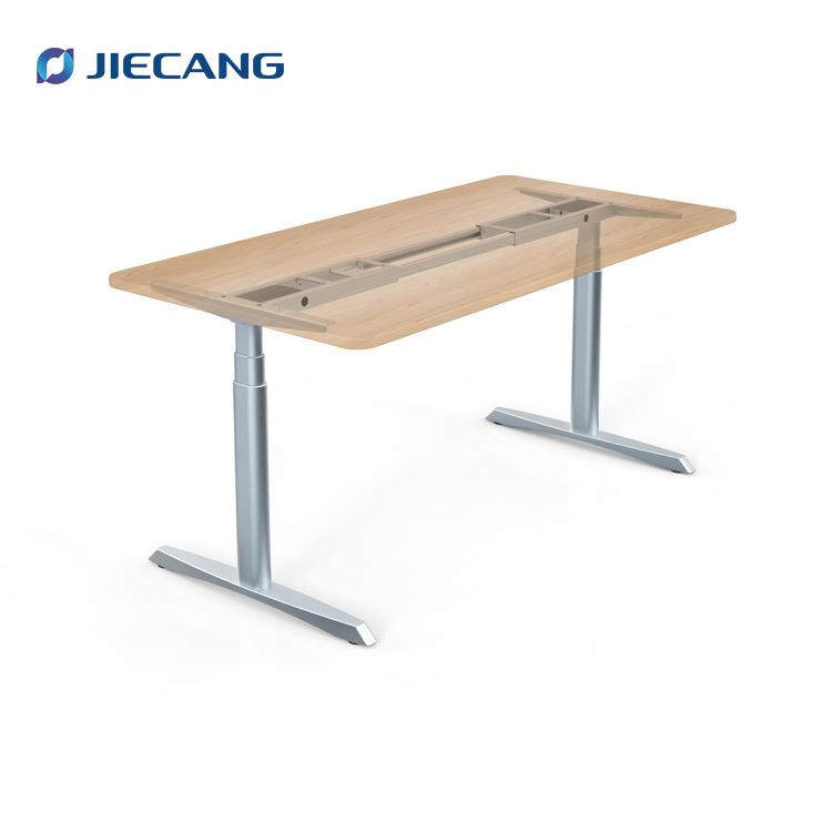 电桌动升降双电机椭圆腿管三节桌家升降桌架智能办公用桌