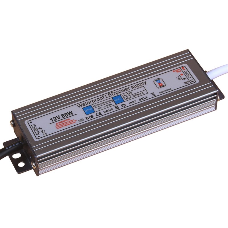 现货直流防水电源220V变12V24V变压器室外广告灯箱低压电源适配器