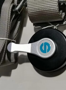 S标三寸四点金属快拆安全带 汽车改装赛道M座椅竞包裹固定灰色安