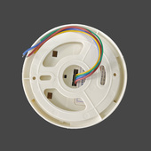 220V开c关量烟感常开常闭联网式 烟雾警报器干接点讯号有线烟感器