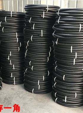 黑色光面夹布橡胶管4分6分1寸 耐D高温耐热蒸汽管高压水管软管皮