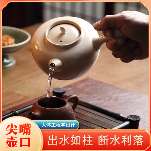品陶堂黑晶炉草木灰m陶壶 黑茶煮茶器套装 家用煮茶壶煮茶炉黑晶