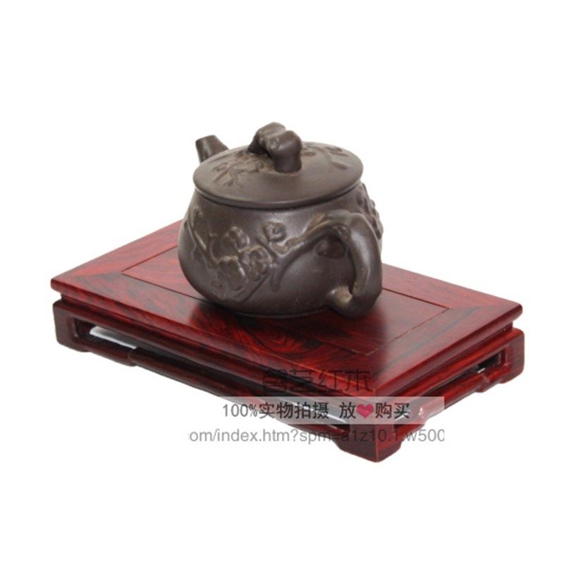 红木雕工艺品摆饰底座o红酸枝奇石玉器花瓶茶壶木质底座实木盆景,家居饰品,木雕,淘宝优惠券,粉丝福利购,淘宝优惠卷