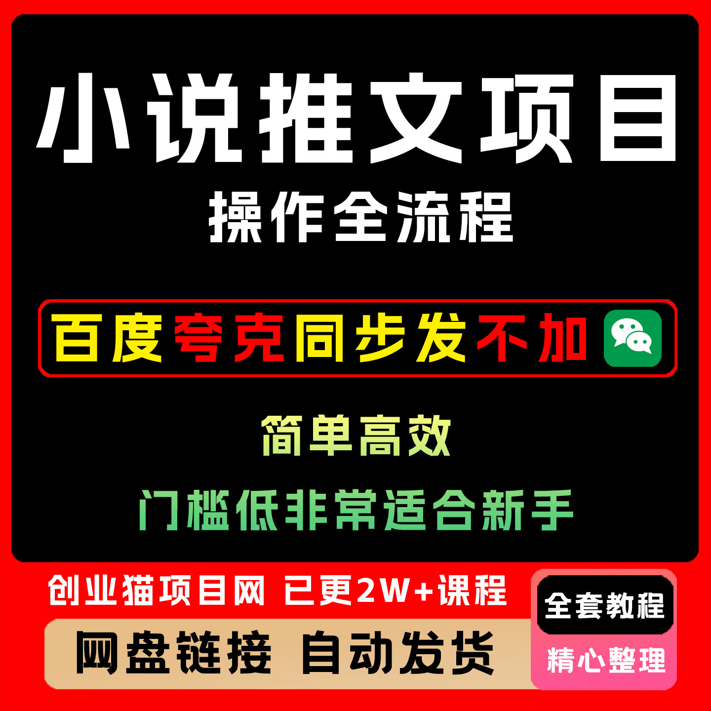 2025小说推文项目操作全流程第一弹门槛低适合新手