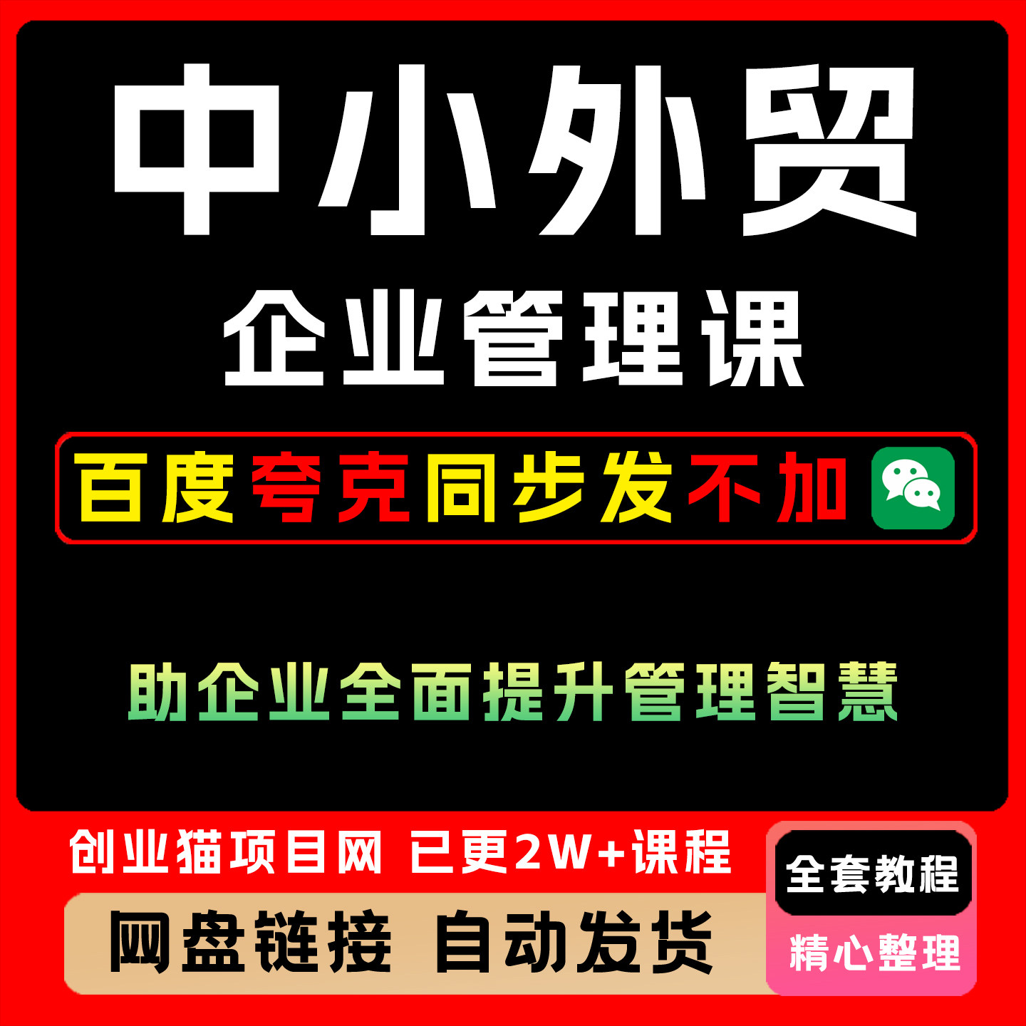 2025年中小外贸企业系统管理课直击痛点助企业全面提升管理智慧图片