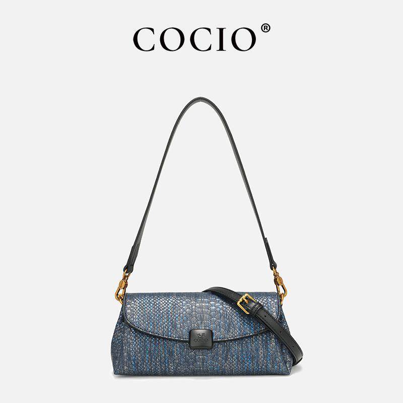 COCIO2024新款斜跨单肩女包包高级旅行包小轻奢品牌CC160