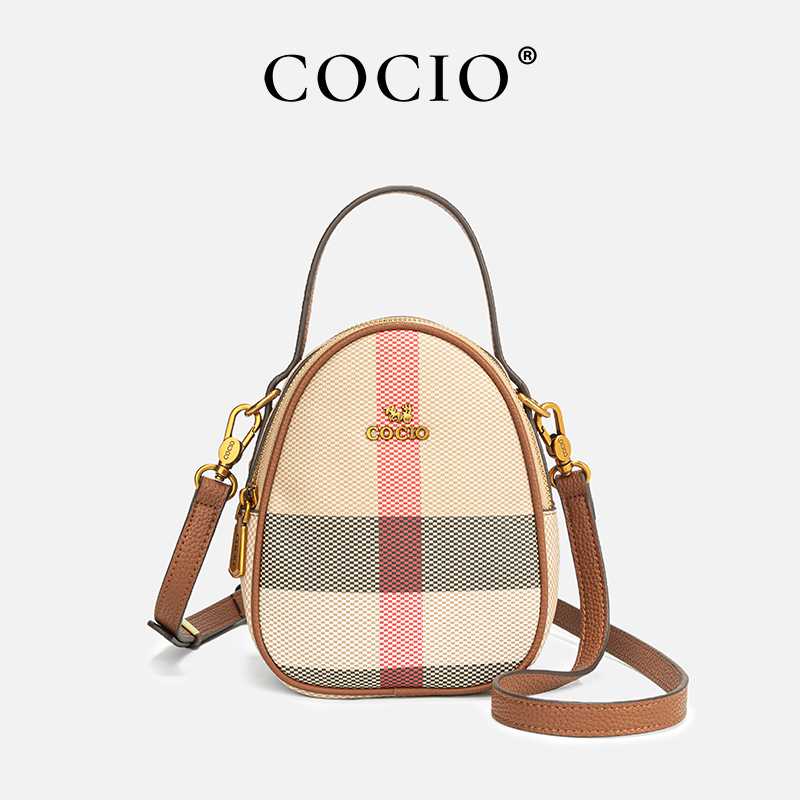 COCIO2024新款斜跨单肩女包高级夏时尚百搭迷你小轻奢品牌CC190