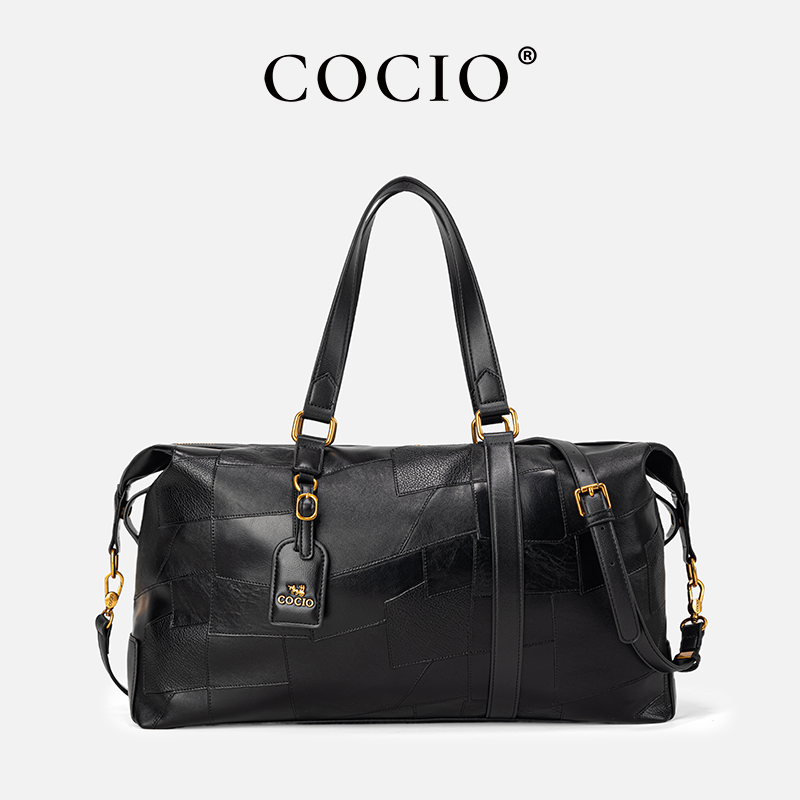 COCIO时尚百搭大容量旅行包新款休闲健身包运动包女手提包CC68121