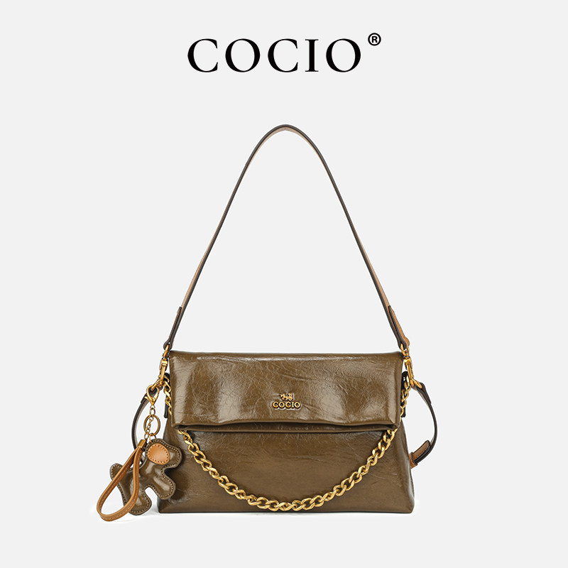 COCIO2024新款斜跨单肩女包包高级夏百搭迷你小轻奢品牌CC238