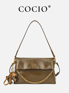 COCIO2024新款斜跨单肩女包包高级夏百搭迷你小轻奢品牌CC238