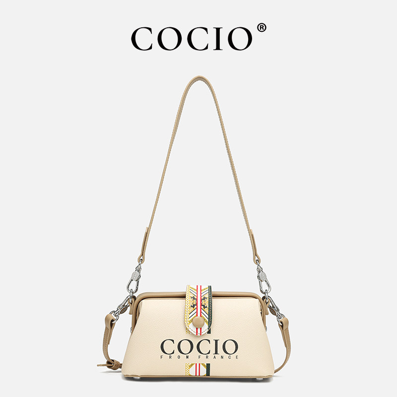 COCIO 2024新款斜跨单肩女包高级夏百搭迷你小轻奢品牌CC161