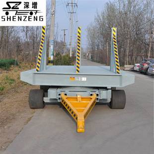 50吨厂内中专运输类可转向工具拖车重型平板运输拖车