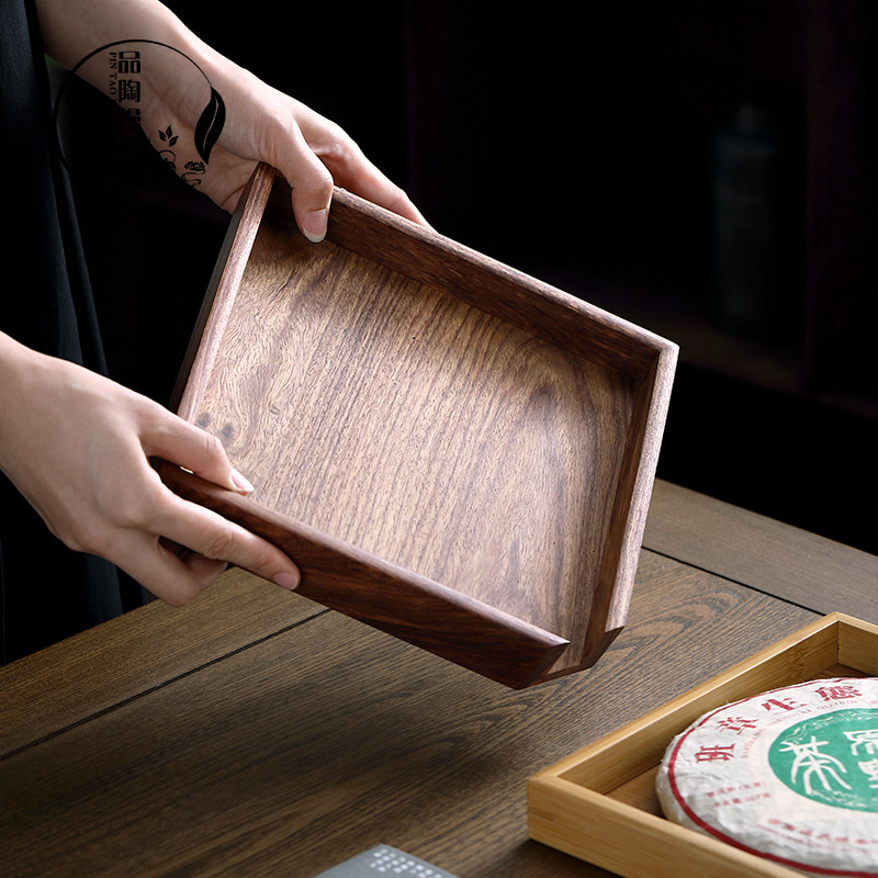 分茶盘茶盘散茶盘醒茶盘茶叶盘分样盘普洱茶盒工具盘茶具
