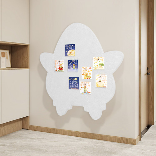 毛毡板派大星照片墙羊毛毡墙背景板软木板展示墙作品展示爱造型创