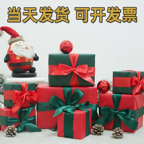 新年业装饰品礼盒堆头美陈创意场景布置商场酒店店铺道具