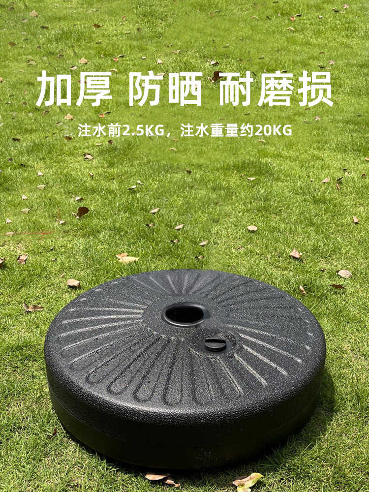 户外婚礼布景拍摄水晶吊灯防晒防冻易运输轻便注水配重块