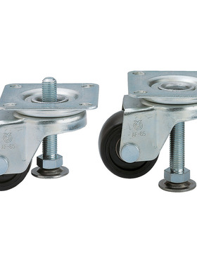 热卖-现货世嘉智尼蓝普LAMP承重用带调整脚脚轮AF-50/AF-65载板式