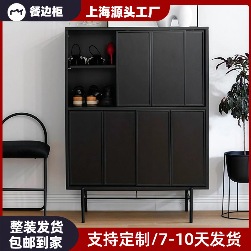 北欧简约烤漆多功能收纳餐边柜