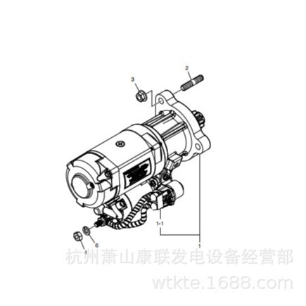 GV180OTI起动机继电器斗山