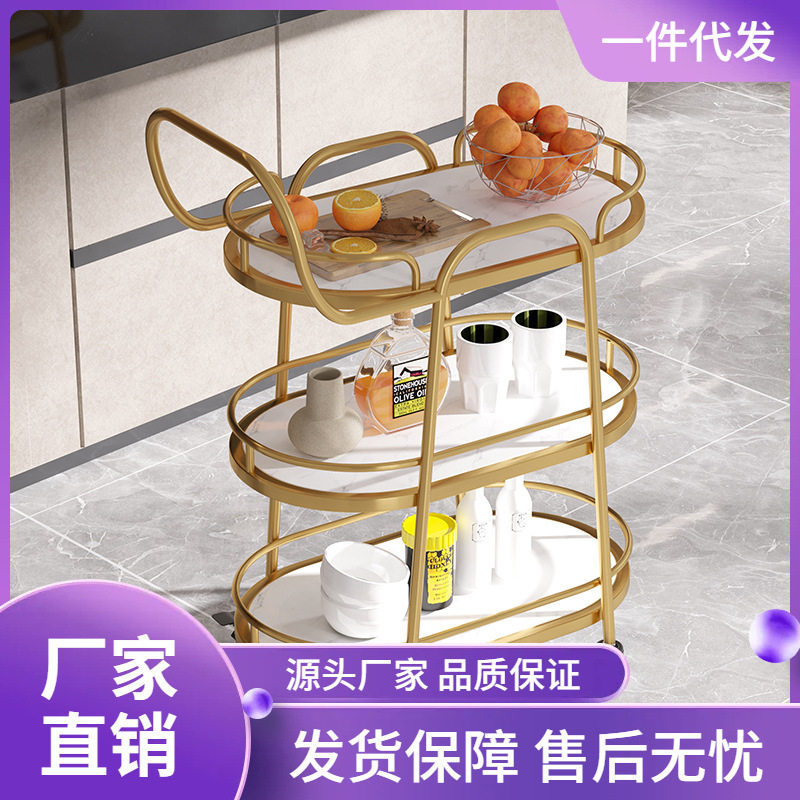 铁艺餐车手推茶水车酒店商用